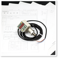 デジタル圧力計GC61-174×-0.1～1MPa 4～20mA出力付 + 4点セット